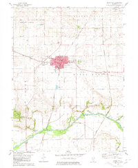 Download a high-resolution, GPS-compatible USGS topo map for Mason City, IL (1980 edition)