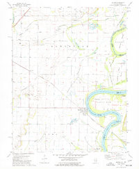 Download a high-resolution, GPS-compatible USGS topo map for Maunie, IL (1977 edition)