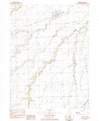 Download a high-resolution, GPS-compatible USGS topo map for Mazon, IL (1983 edition)