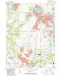 Download a high-resolution, GPS-compatible USGS topo map for McHenry, IL (1992 edition)