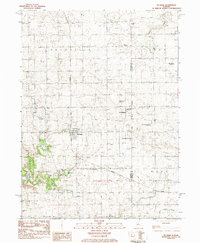 Download a high-resolution, GPS-compatible USGS topo map for McNabb, IL (1984 edition)