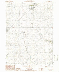 Download a high-resolution, GPS-compatible USGS topo map for Melvin East, IL (1986 edition)