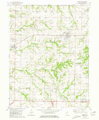 preview thumbnail of historical topo map of Mendon, IL in 1981