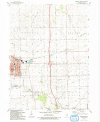 Download a high-resolution, GPS-compatible USGS topo map for Mendota East, IL (1993 edition)