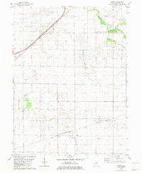 Download a high-resolution, GPS-compatible USGS topo map for Merna, IL (1981 edition)