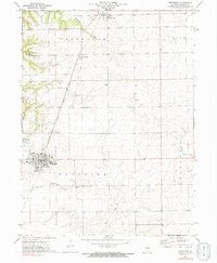 Download a high-resolution, GPS-compatible USGS topo map for Metamora, IL (1991 edition)
