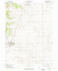 Download a high-resolution, GPS-compatible USGS topo map for Metamora, IL (1974 edition)