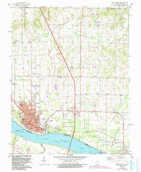 Download a high-resolution, GPS-compatible USGS topo map for Metropolis, IL (1990 edition)