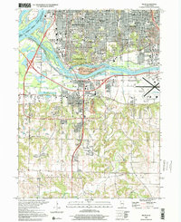 Download a high-resolution, GPS-compatible USGS topo map for Milan, IL (2001 edition)