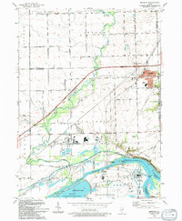 Download a high-resolution, GPS-compatible USGS topo map for Minooka, IL (1994 edition)