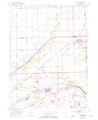 Download a high-resolution, GPS-compatible USGS topo map for Minooka, IL (1974 edition)