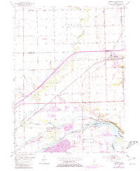 Download a high-resolution, GPS-compatible USGS topo map for Minooka, IL (1981 edition)