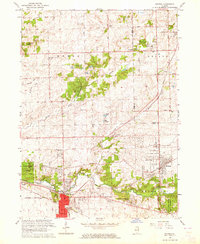 Download a high-resolution, GPS-compatible USGS topo map for Mokena, IL (1964 edition)