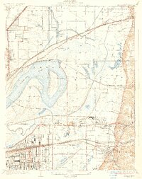 1935 Map of Monks Mound