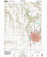 Download a high-resolution, GPS-compatible USGS topo map for Monmouth, IL (2000 edition)