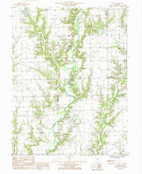 Download a high-resolution, GPS-compatible USGS topo map for Moriah, IL (1985 edition)