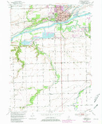Download a high-resolution, GPS-compatible USGS topo map for Morris, IL (1981 edition)