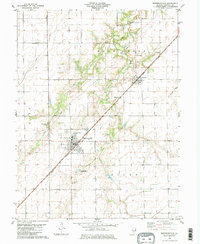 Download a high-resolution, GPS-compatible USGS topo map for Morrisonville, IL (1980 edition)