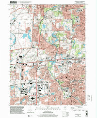 Download a high-resolution, GPS-compatible USGS topo map for Naperville, IL (2002 edition)