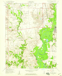 Download a high-resolution, GPS-compatible USGS topo map for New Athens West, IL (1959 edition)