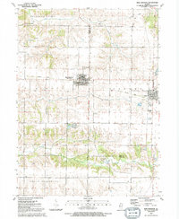 Download a high-resolution, GPS-compatible USGS topo map for New Windsor, IL (1992 edition)