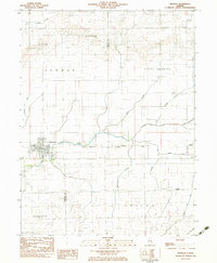 Download a high-resolution, GPS-compatible USGS topo map for Newman, IL (1983 edition)
