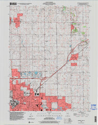 Download a high-resolution, GPS-compatible USGS topo map for Normal East, IL (2000 edition)