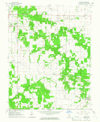 Download a high-resolution, GPS-compatible USGS topo map for Oakdale, IL (1966 edition)