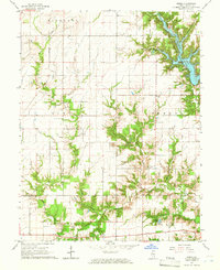 preview thumbnail of historical topo map of Marion County, IL in 1965