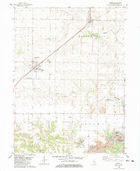 Download a high-resolution, GPS-compatible USGS topo map for Oneida, IL (1983 edition)