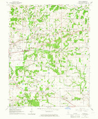 Download a high-resolution, GPS-compatible USGS topo map for Opdyke, IL (1966 edition)