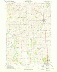 Download a high-resolution, GPS-compatible USGS topo map for Orangeville, IL (1974 edition)