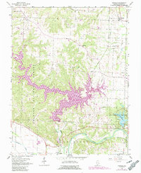 Download a high-resolution, GPS-compatible USGS topo map for Oraville, IL (1990 edition)