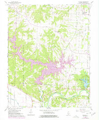 Download a high-resolution, GPS-compatible USGS topo map for Oraville, IL (1978 edition)