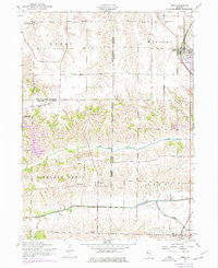 Download a high-resolution, GPS-compatible USGS topo map for Orion, IL (1976 edition)