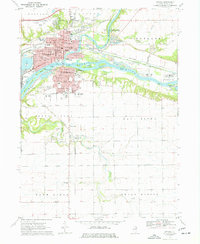 Download a high-resolution, GPS-compatible USGS topo map for Ottawa, IL (1977 edition)