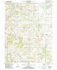 Download a high-resolution, GPS-compatible USGS topo map for Paderborn, IL (1991 edition)