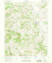 Download a high-resolution, GPS-compatible USGS topo map for Paderborn, IL (1969 edition)