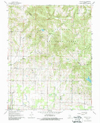 Download a high-resolution, GPS-compatible USGS topo map for Paducah NE, IL (1986 edition)