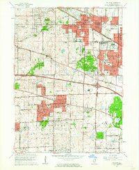Download a high-resolution, GPS-compatible USGS topo map for Palatine, IL (1962 edition)