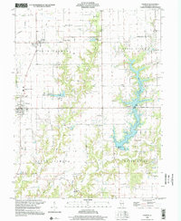 Download a high-resolution, GPS-compatible USGS topo map for Palmyra, IL (2002 edition)