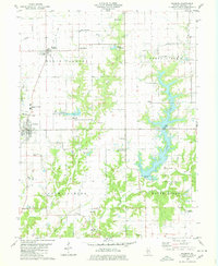 Download a high-resolution, GPS-compatible USGS topo map for Palmyra, IL (1980 edition)