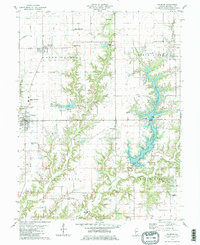 Download a high-resolution, GPS-compatible USGS topo map for Palmyra, IL (1980 edition)