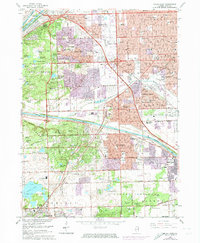 Download a high-resolution, GPS-compatible USGS topo map for Palos Park, IL (1974 edition)