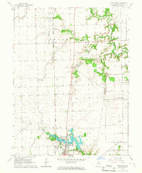 Download a high-resolution, GPS-compatible USGS topo map for Paris North, IL (1967 edition)