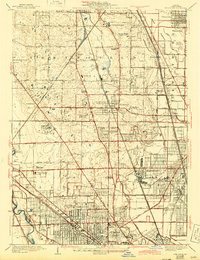 Download a high-resolution, GPS-compatible USGS topo map for Park Ridge, IL (1945 edition)