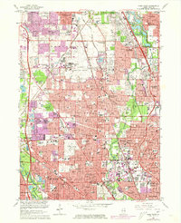 Download a high-resolution, GPS-compatible USGS topo map for Park Ridge, IL (1973 edition)