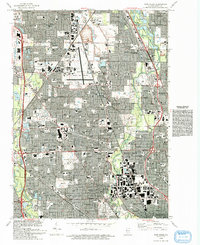 Download a high-resolution, GPS-compatible USGS topo map for Park Ridge, IL (1993 edition)