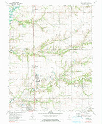 Download a high-resolution, GPS-compatible USGS topo map for Patoka, IL (1991 edition)