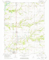Download a high-resolution, GPS-compatible USGS topo map for Patoka, IL (1977 edition)